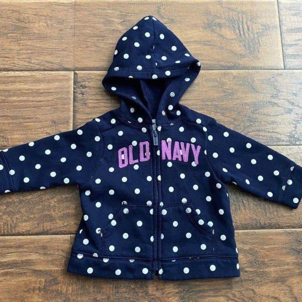 Old Navy Baby Girl zip up hoodie